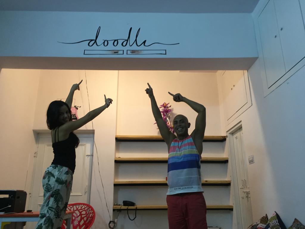 Doodle Rack Hostel Dźajpur Zewnętrze zdjęcie