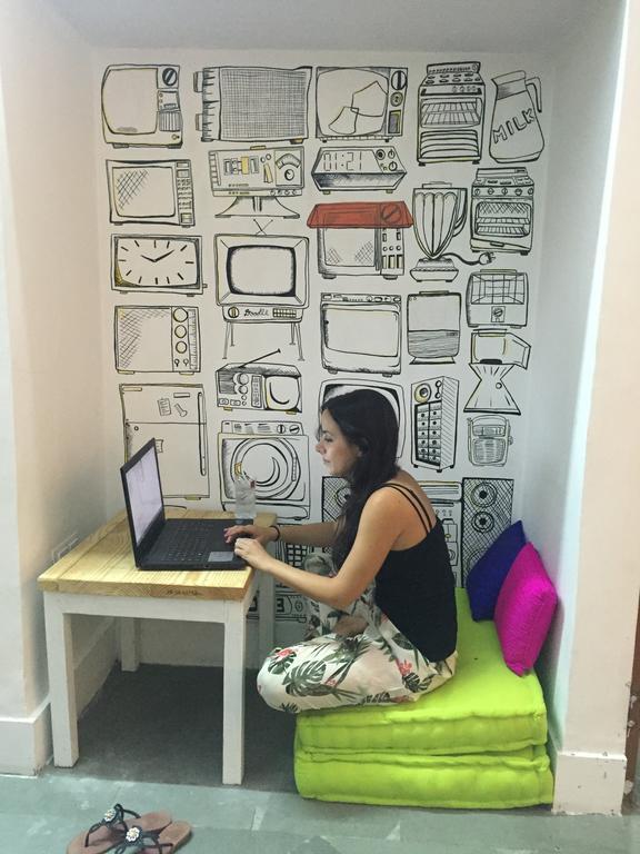 Doodle Rack Hostel Dźajpur Zewnętrze zdjęcie
